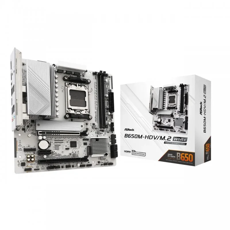 ASRock B650M-HDV/M.2 Micro ATX AM5 Motherboard