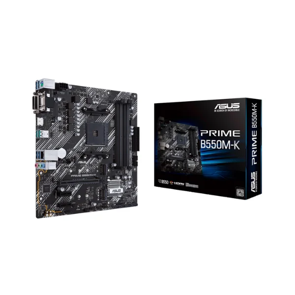 Asus PRIME B550M-K Micro ATX AM4 Motherboard