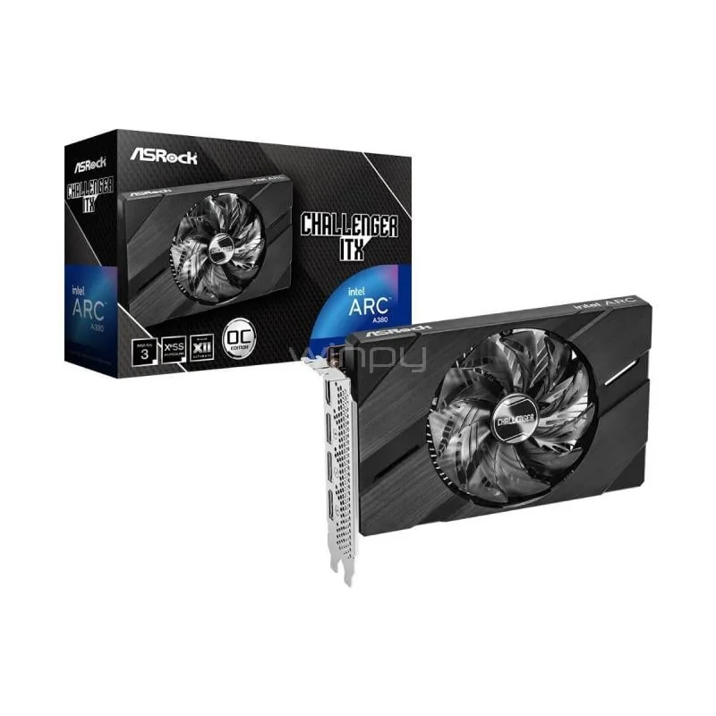ASRock Intel Arc A380 Challenger ITX Arc A380 6 GB
