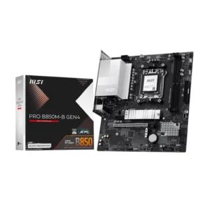 MSI PRO B850M-B GEN4 Micro ATX AM5 Motherboard