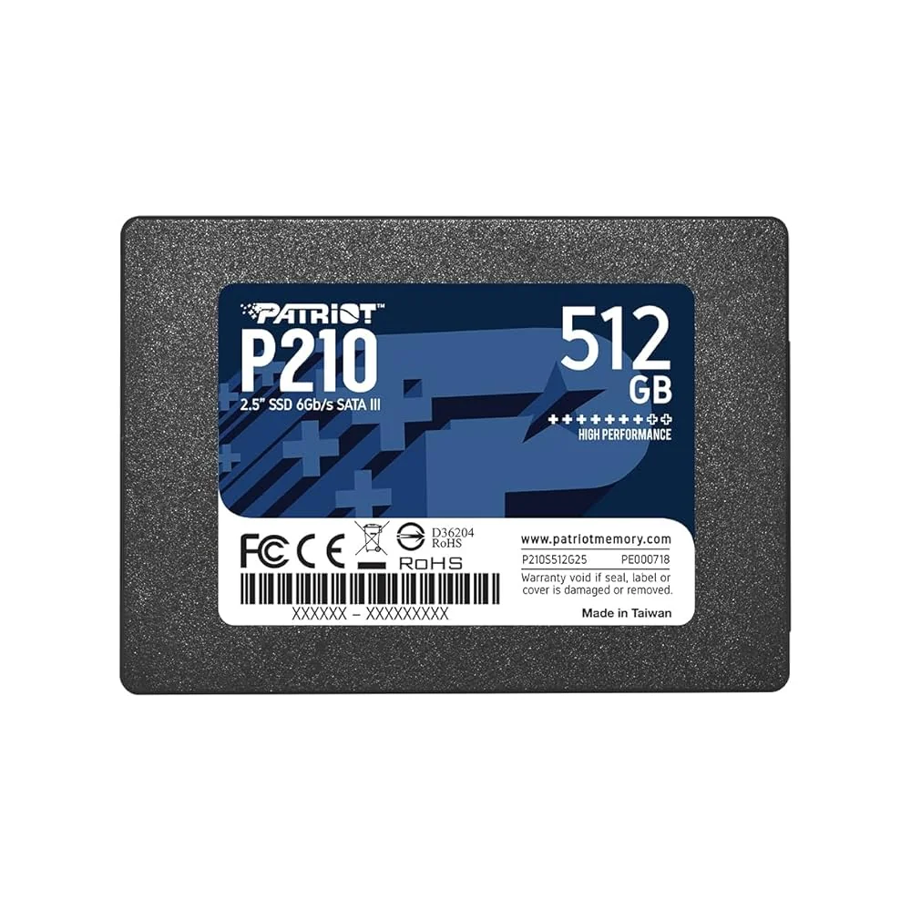 Patriot P210 512 GB 2.5"
