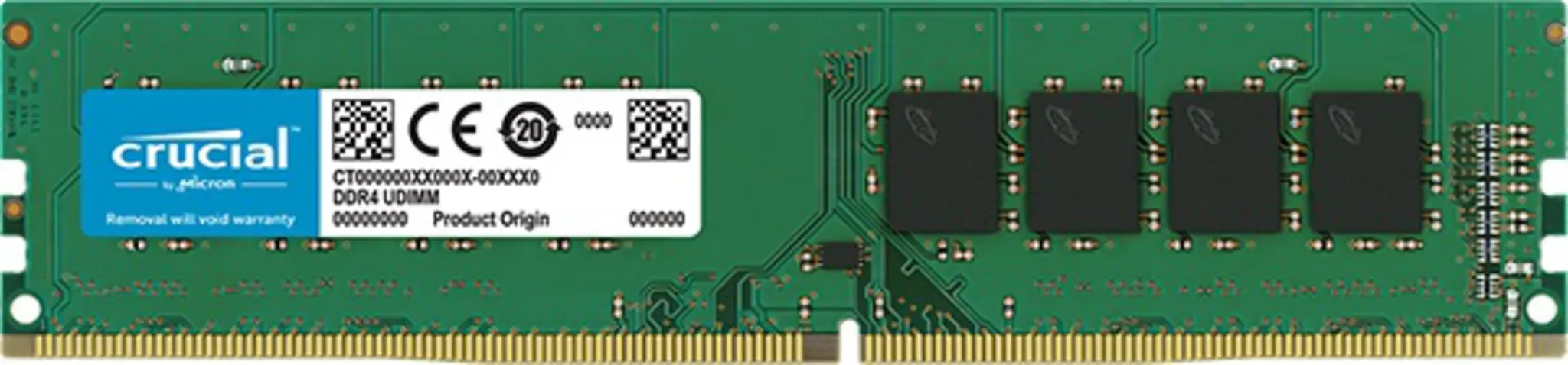Crucial CT4G4DFS8266 4 GB (1 x 4 GB) DDR4-2666 CL19 Memory