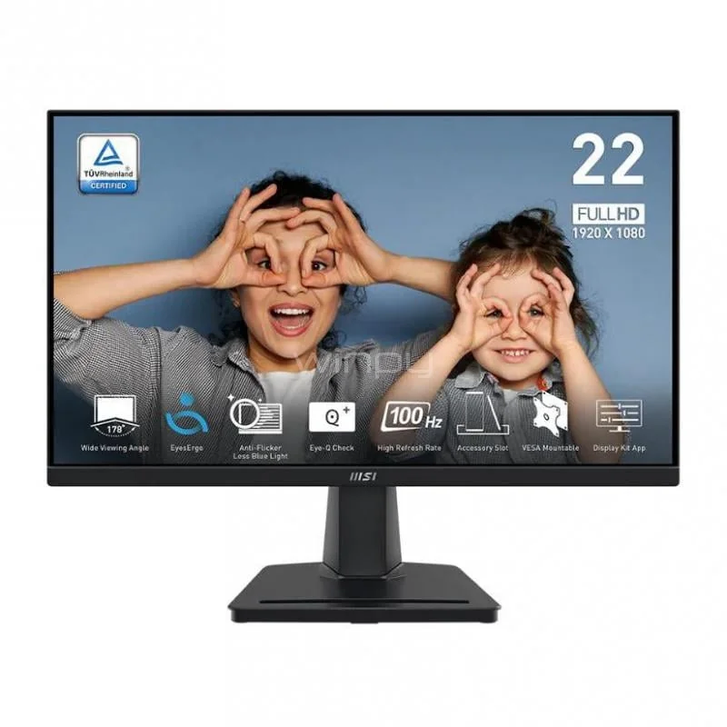 MSI PRO MP225V 21.4" 1920 x 1080 100 Hz Monitor