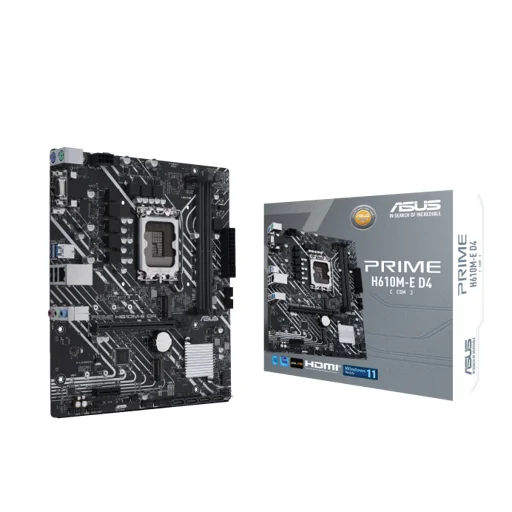 Asus PRIME H610M-E D4-CSM Micro ATX LGA1700 Motherboard