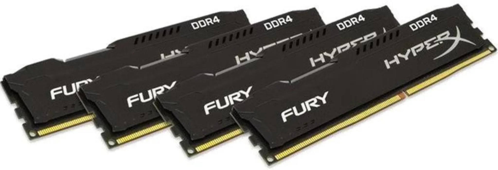 Kingston HyperX Fury 32 GB (4 x 8 GB) DDR4-2666 CL15 Memory