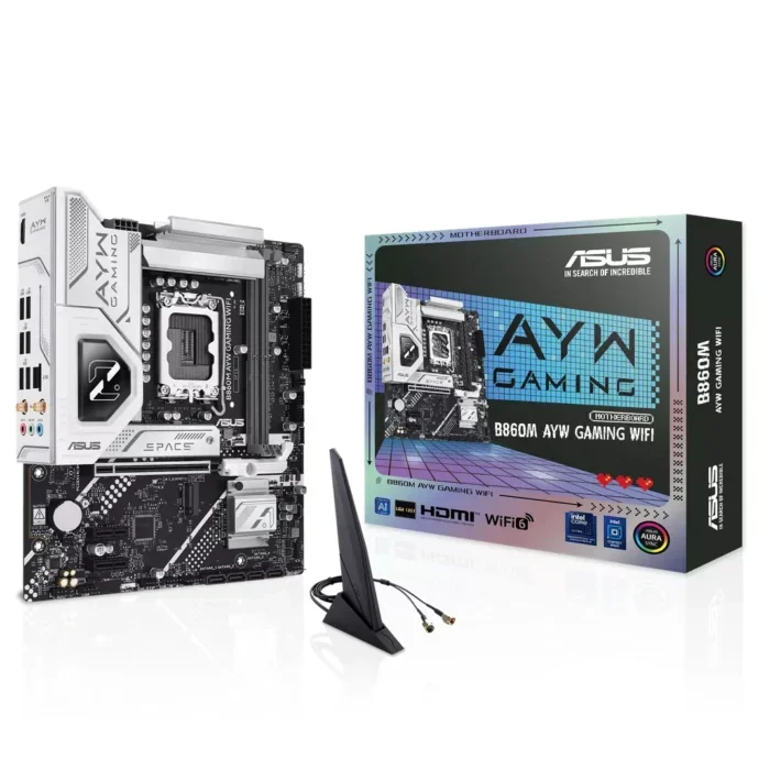 Asus B860M AYW GAMING WIFI Micro ATX LGA1851 Motherboard