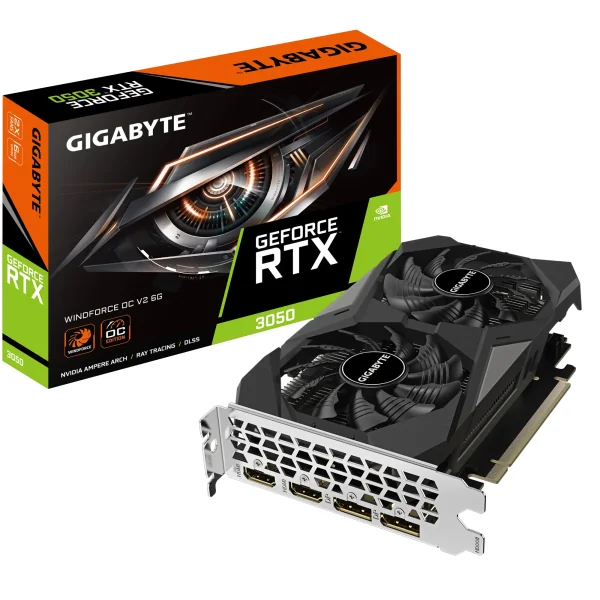 Gigabyte WINDFORCE OC V2 GeForce RTX 3050 6GB 6 GB