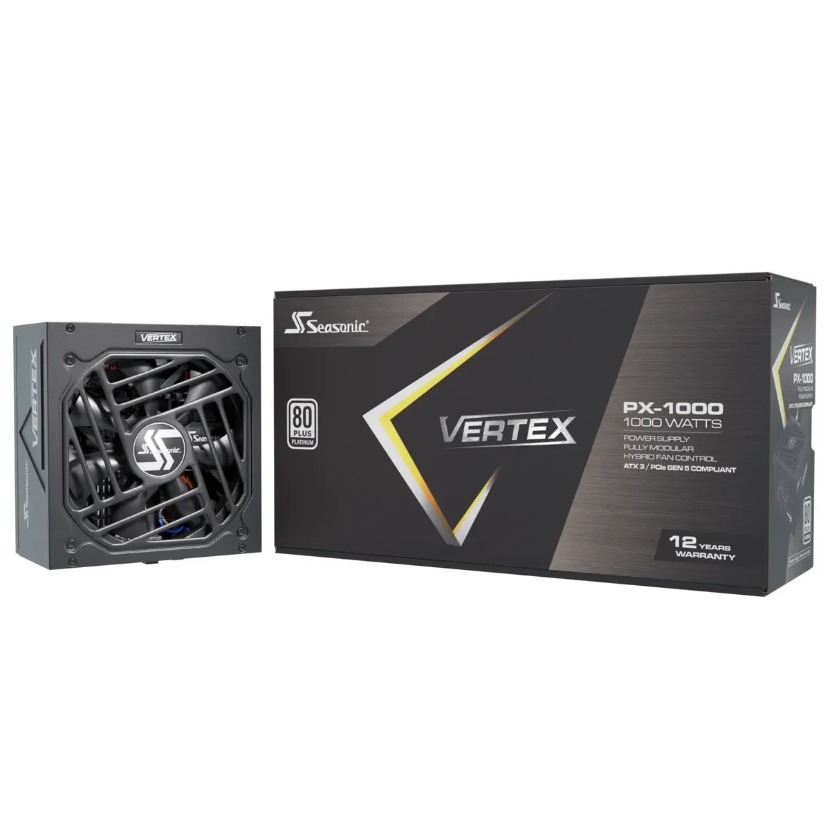 SeaSonic VERTEX PX-1000 1000 W 80+ Platinum Certified Fully Modular ATX Power Supply