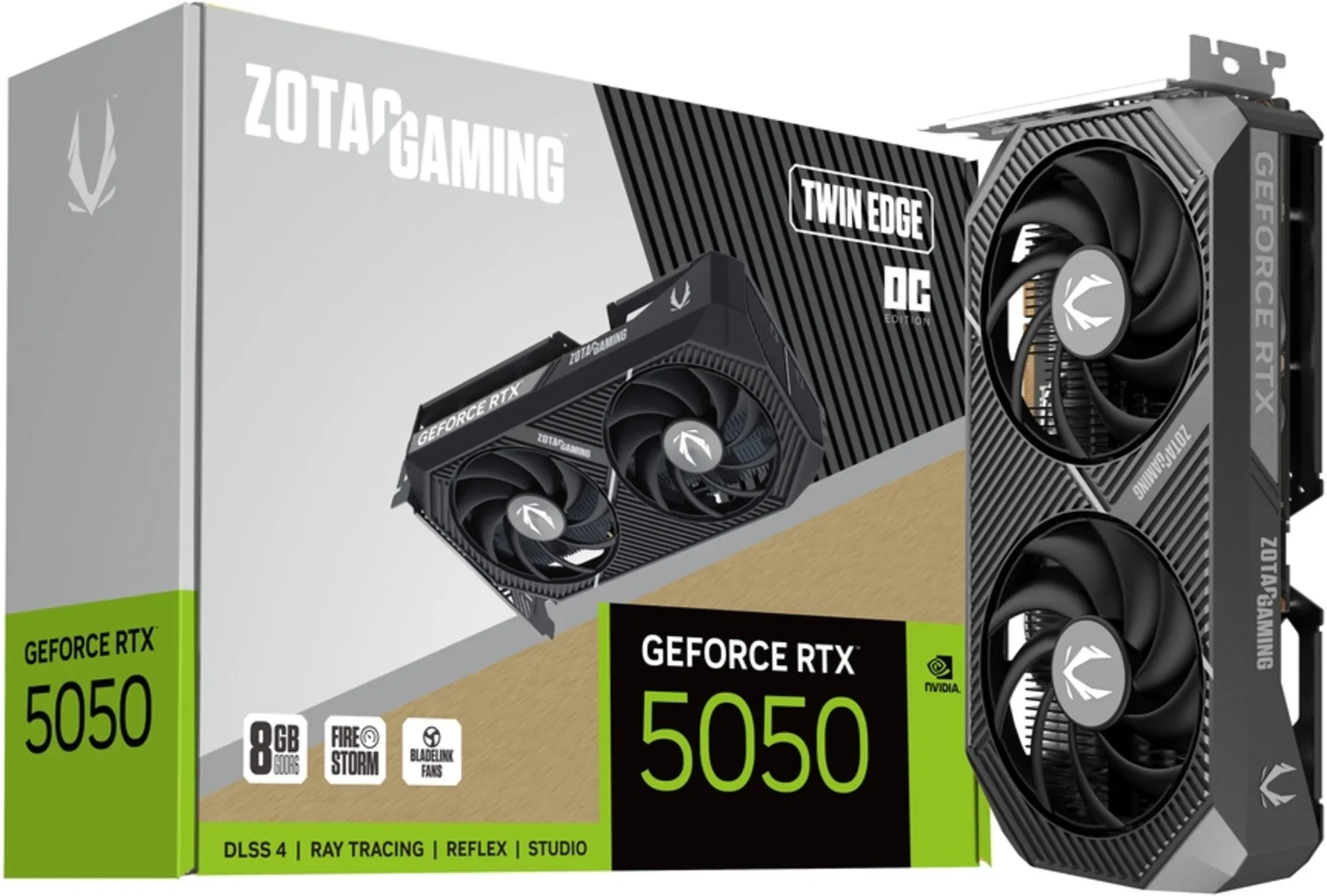Zotac GAMING Twin Edge OC GeForce RTX 5050 8 GB