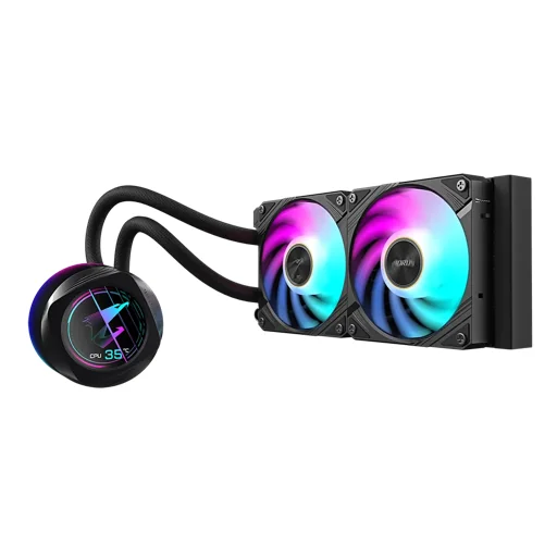 Gigabyte AORUS WATERFORCE X II 240AORUS WATERFORCE X II 240 72 CFM Liquid CPU