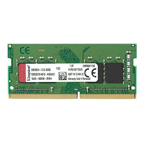 Kingston ValueRAM 8 GB (1 x 8 GB) DDR4-2400 SODIMM CL17 Memory