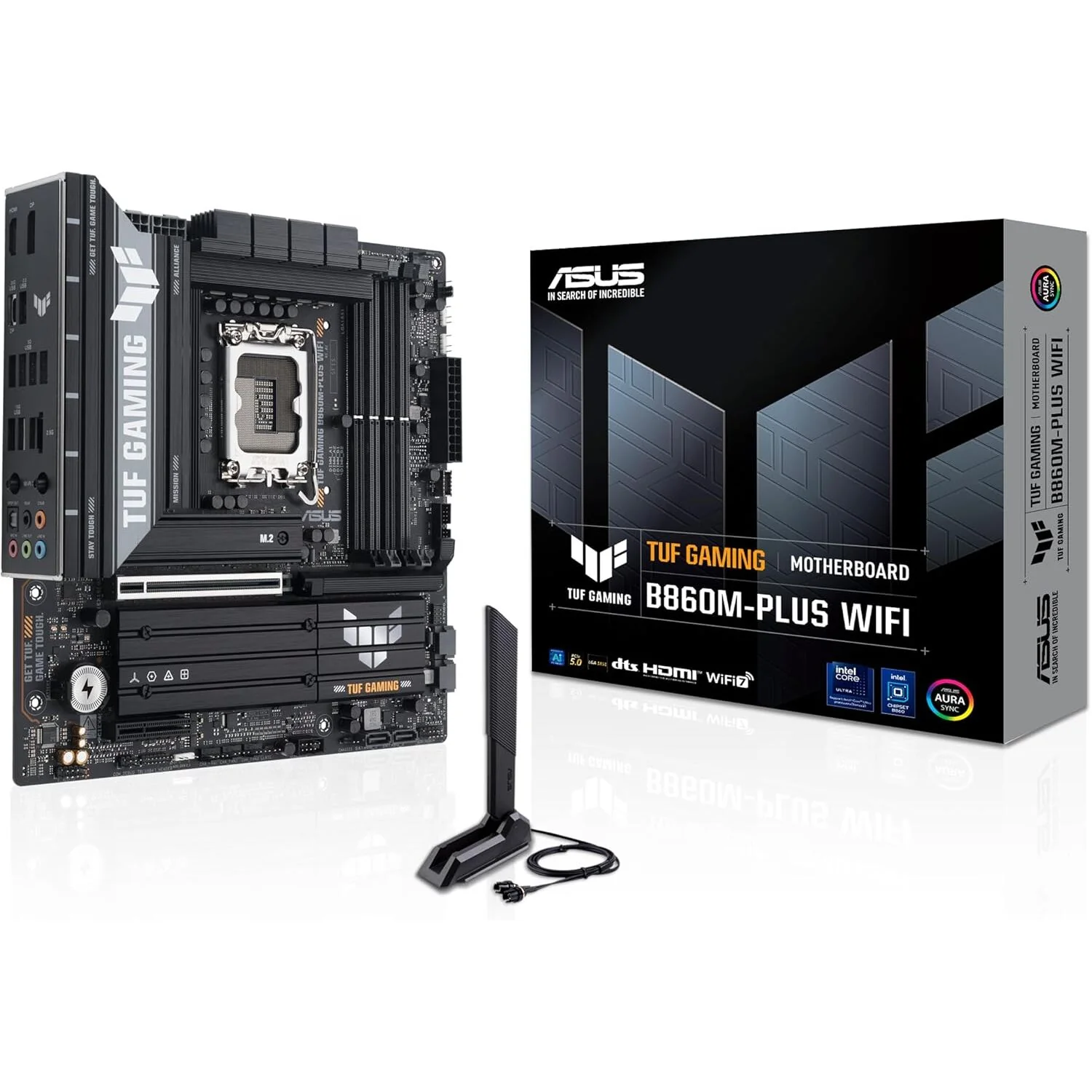Asus TUF GAMING B860M-PLUS WIFI Micro ATX LGA1851 Motherboard