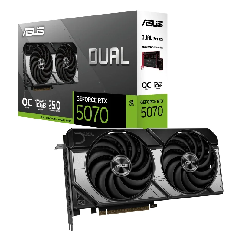 Asus DUAL OC GeForce RTX 5070 12 GB