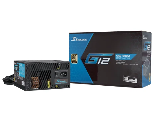 SeaSonic G12 GC 850 W 80+ Gold Certified ATX Power Supply