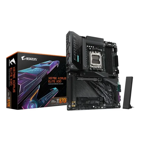 Gigabyte X870E AORUS ELITE X3D ATX AM5 Motherboard