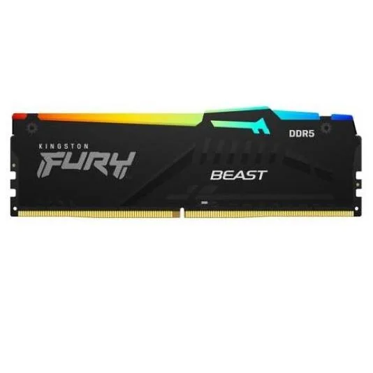 Kingston FURY Beast RGB 16 GB (1 x 16 GB) DDR5-5600 CL40 Memory