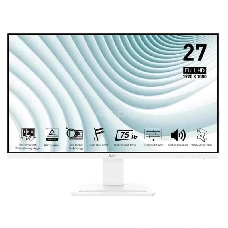 MSI PRO MP273W 27.0" 1920 x 1080 75 Hz Monitor