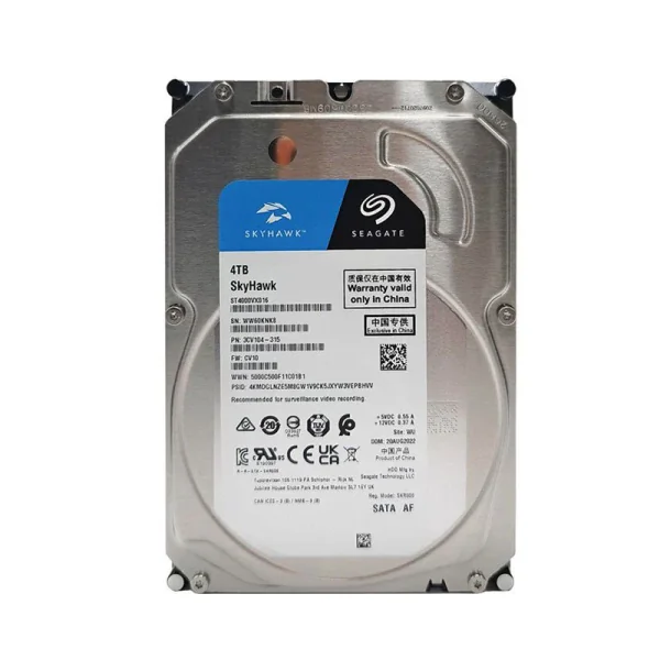 Seagate SkyHawk Surveillance +Rescue 4 TB 3.5" 5400 RPM