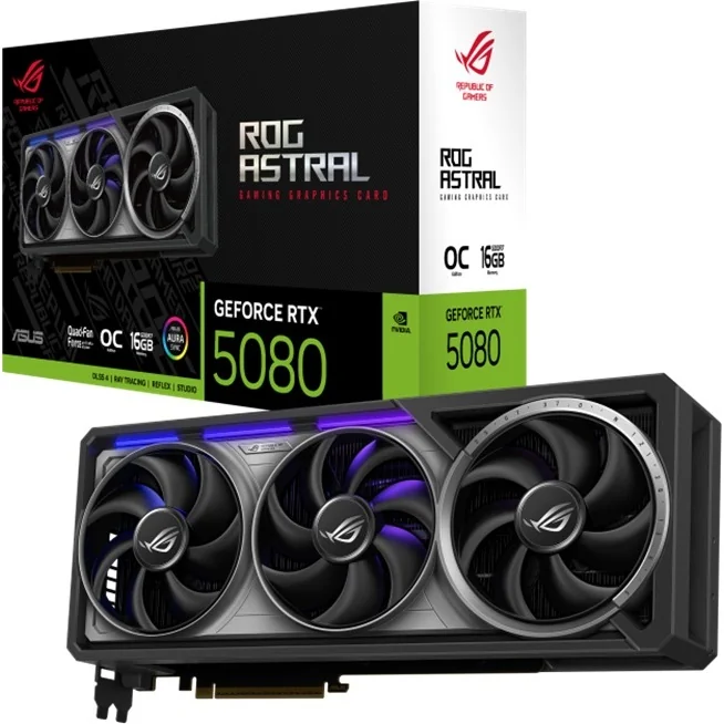 Asus ROG Astral OC GeForce RTX 5080 16 GB