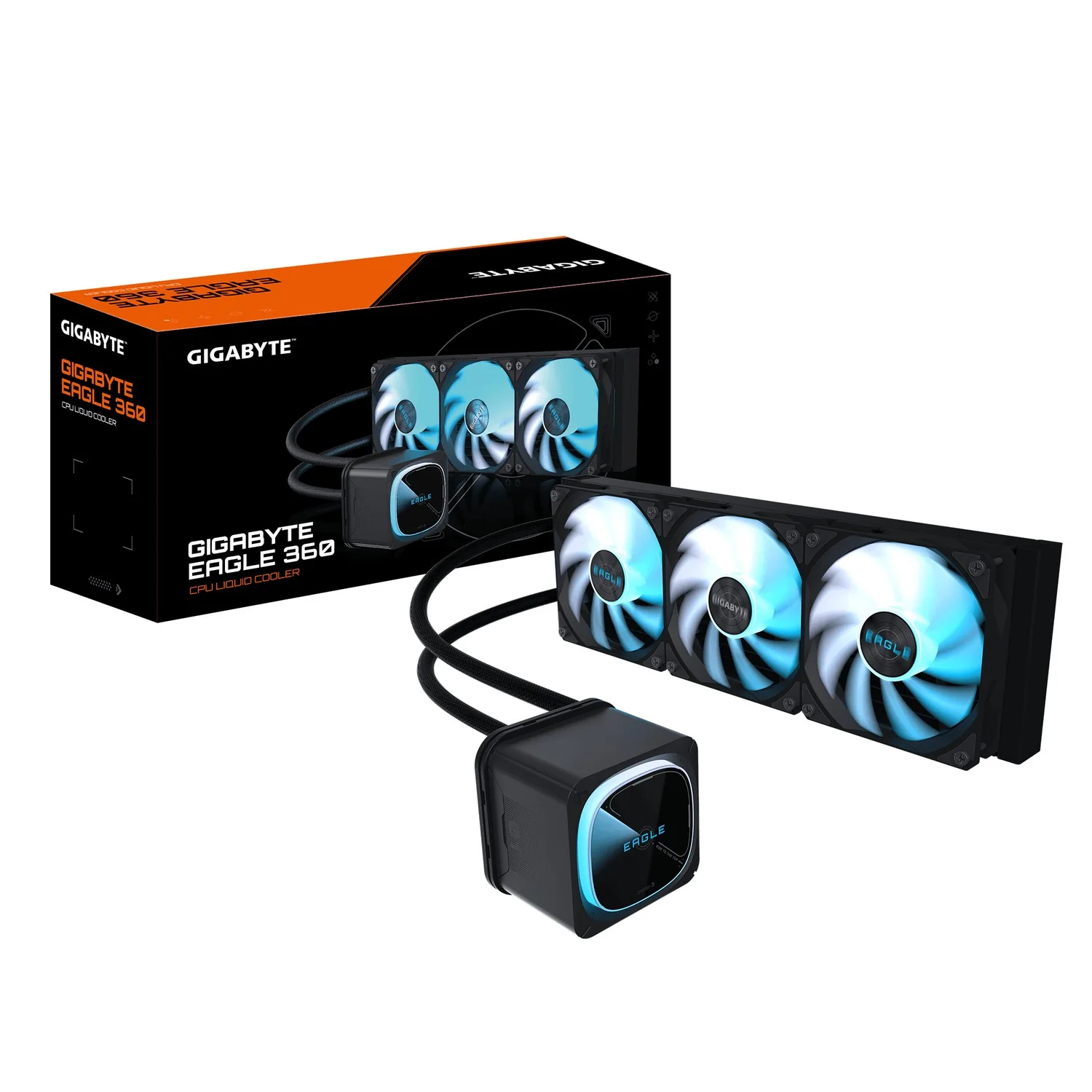 Gigabyte EAGLE 82.31 CFM Liquid CPU Cooler