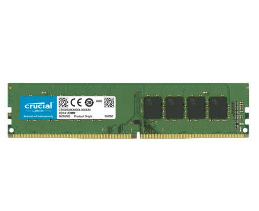 Crucial CT8G4DFRA32A 8 GB (1 x 8 GB) DDR4-3200 CL22 Memory