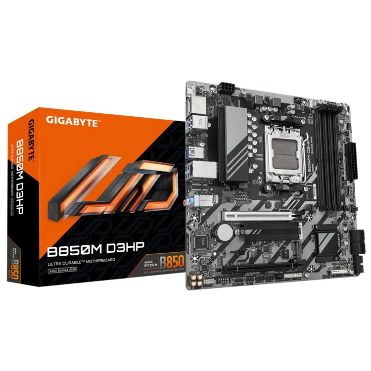 Gigabyte B850M D3HP Micro ATX AM5 Motherboard