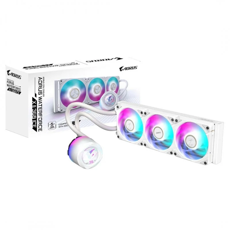 Gigabyte AORUS WATERFORCE X II 360 ICE 72 CFM Liquid CPU