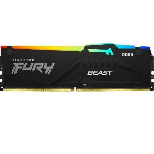 Kingston FURY Beast RGB 32 GB (1 x 32 GB) DDR5-5600 CL40 Memory