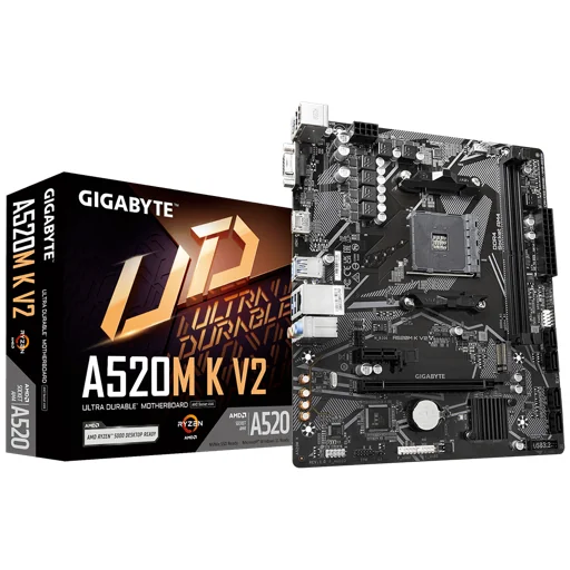 Gigabyte A520M K V2 Micro ATX AM4 Motherboard