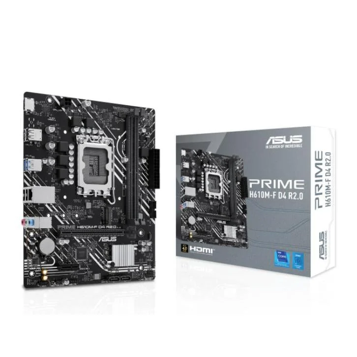 Asus PRIME H610M-F D4 Micro ATX LGA1700 Motherboard