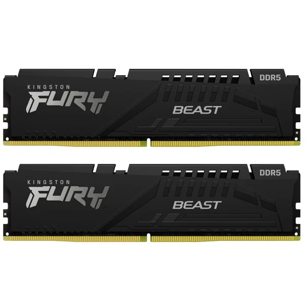 Kingston FURY Beast 64 GB (2 x 32 GB) DDR5-6400 CL32 Memory
