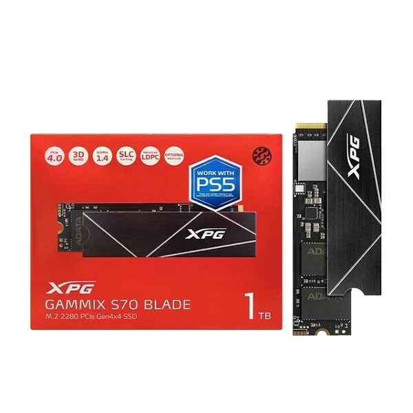 ADATA XPG GAMMIX S70 Blade 1 TB M.2-2280 PCIe 4.0 X4 NVME
