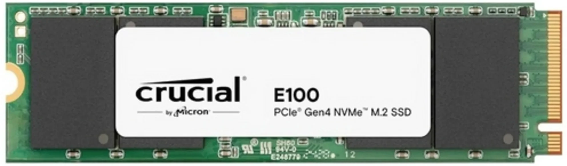 Crucial E100 480 GB M.2-2280 PCIe 4.0 X4 NVME