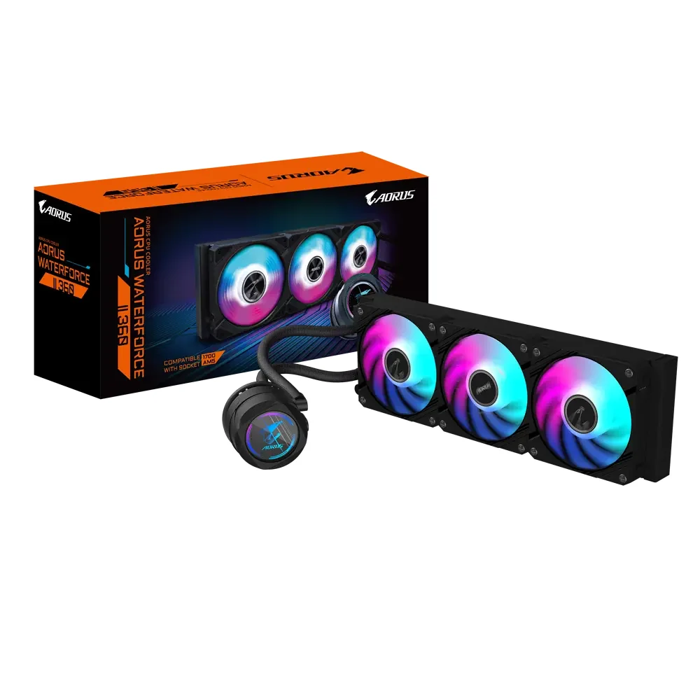 Gigabyte AORUS WATERFORCE II 360 64.95 CFM Liquid CPU