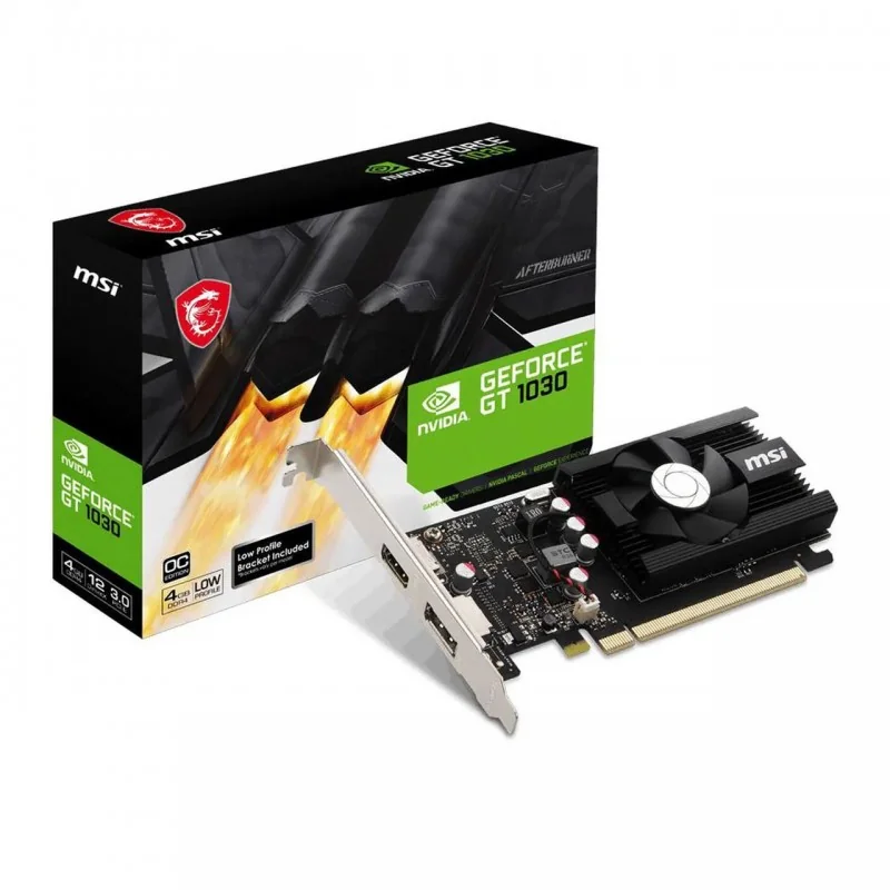 MSI D4 LP OC GeForce GT 1030 DDR4 4 GB