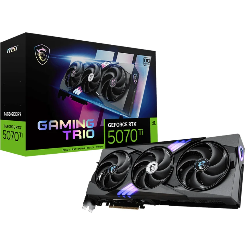 MSI GAMING TRIO OC GeForce RTX 5070 Ti 16 GB