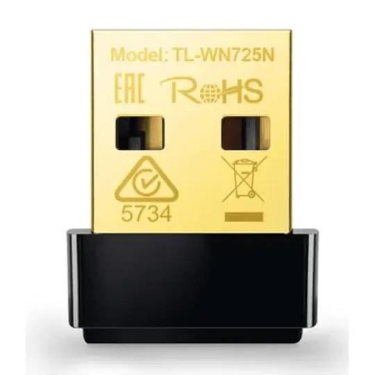 TP-Link TL-WN725N 802.11a/b/g/n USB Type-A Wi-Fi Adapter