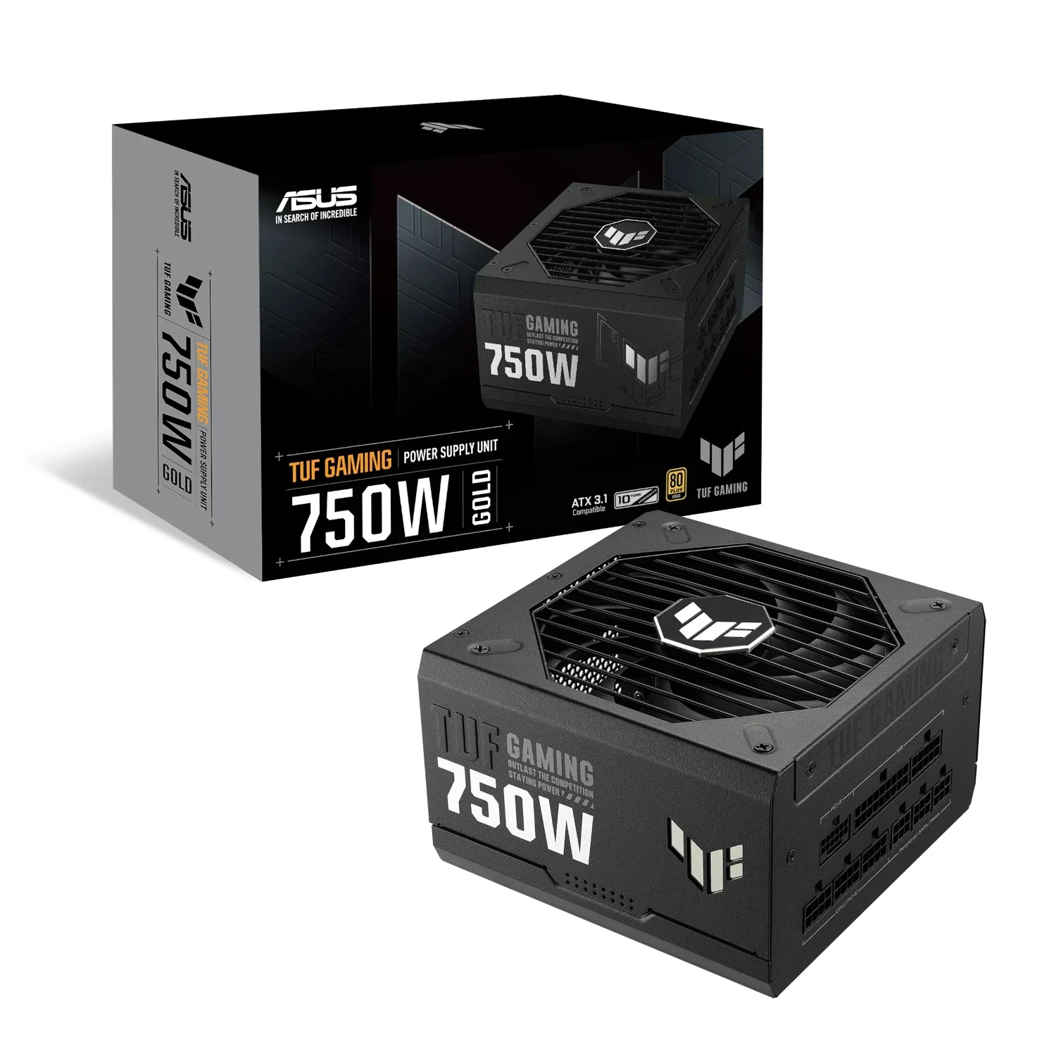 Asus TUF Gaming 750G 750 W 80+ Gold Certified Fully Modular ATX Power Supply