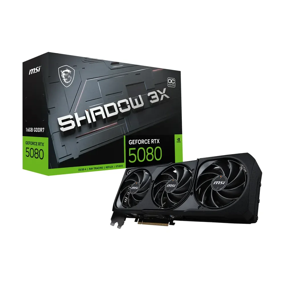 MSI SHADOW 3X OC GeForce RTX 5080 16 GB