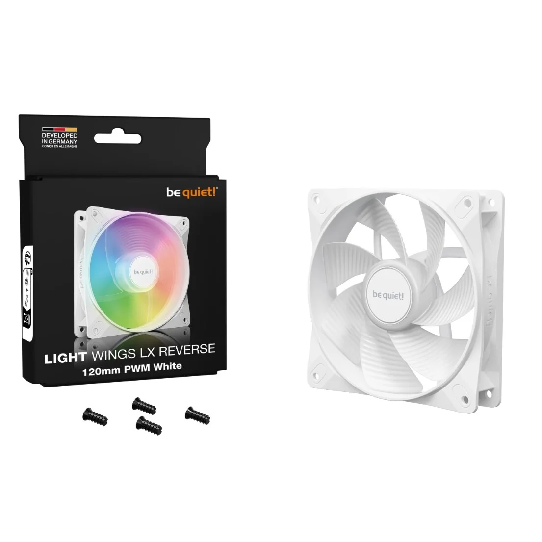 be quiet! Light Wings LX 48.8 CFM 120 mm