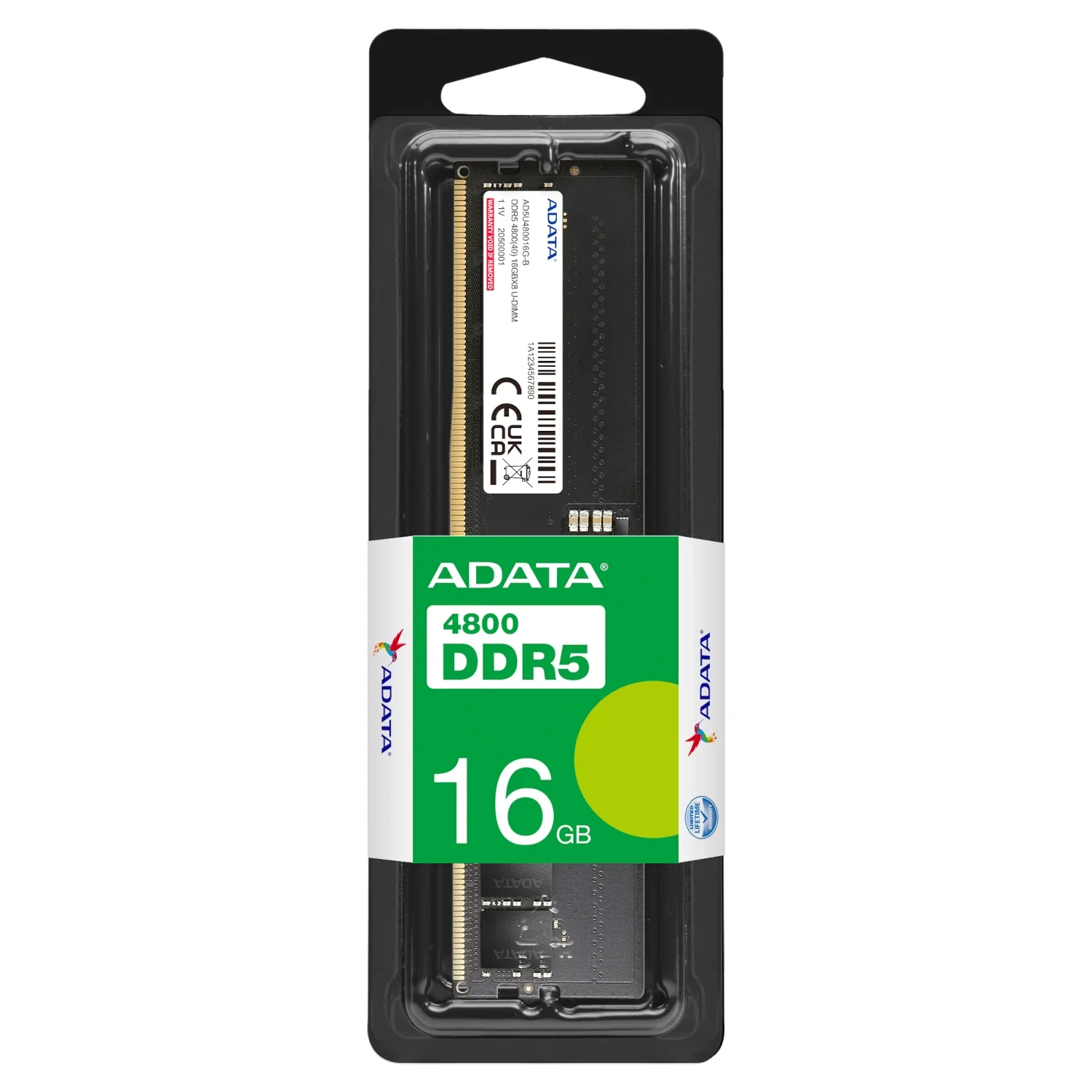 ADATA Premier 16 GB (1 x 16 GB) DDR5-4800 CL40 Memory