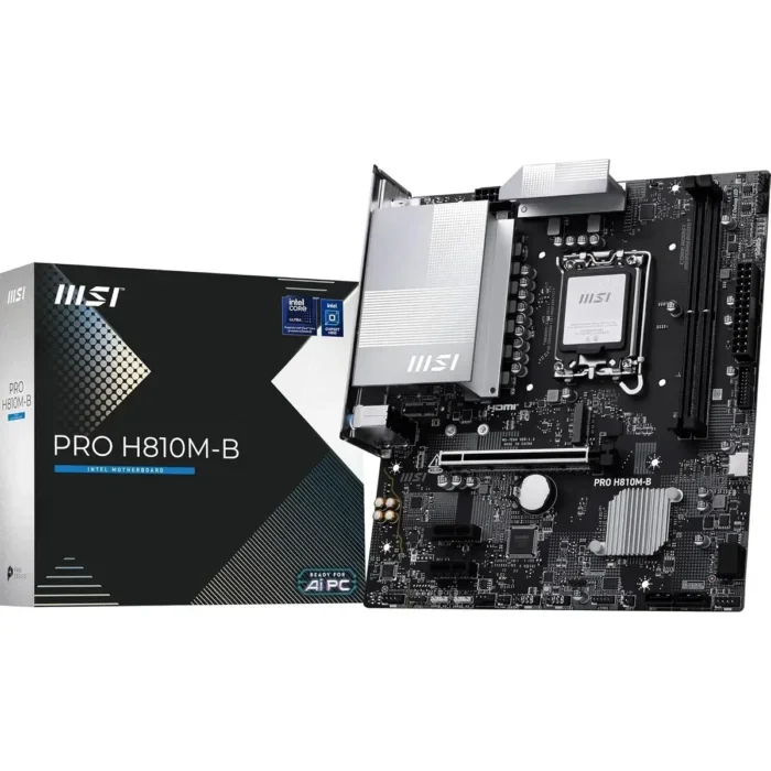 MSI PRO H810M-B Micro ATX LGA1851 Motherboard