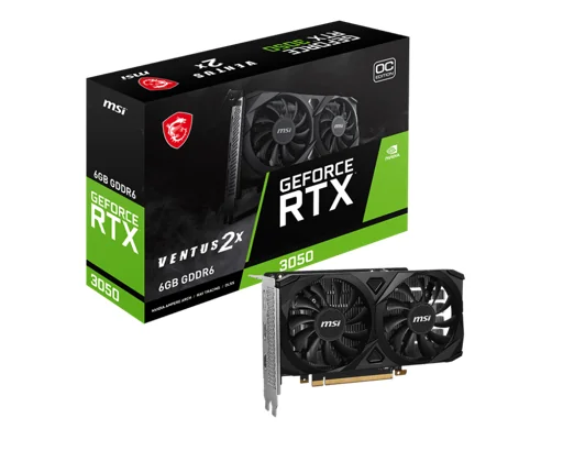 MSI VENTUS 2X OC GeForce RTX 3050 6GB 6 GB