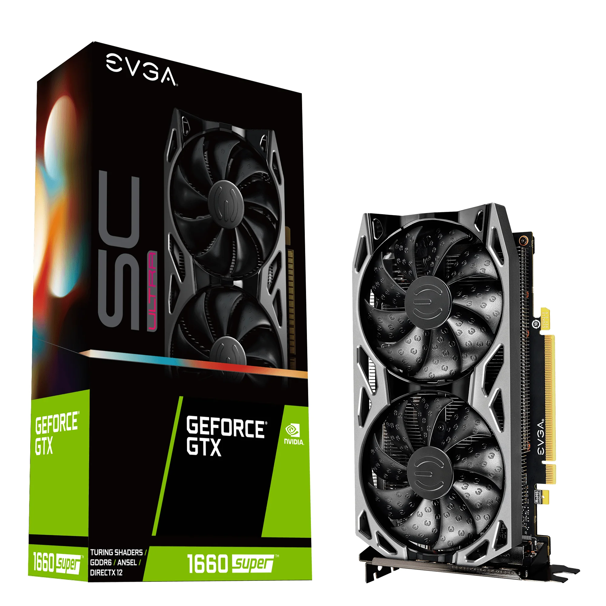 EVGA SC ULTRA GAMING GeForce GTX 1660 SUPER 6 GB