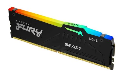 Kingston FURY Beast RGB 32 GB (1 x 32 GB) DDR5-6000 CL30 Memory