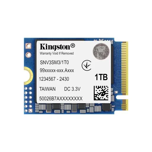 Kingston NV3 1 TB M.2-2230 PCIe 4.0 X4 NVME