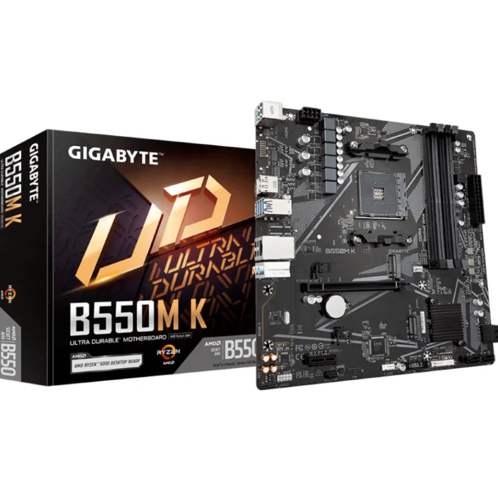 Gigabyte B550M K Micro ATX AM4 Motherboard