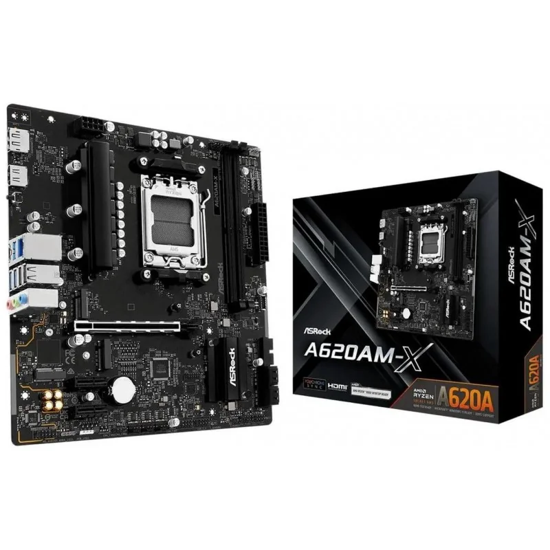 ASRock A620AM-X Micro ATX AM5 Motherboard