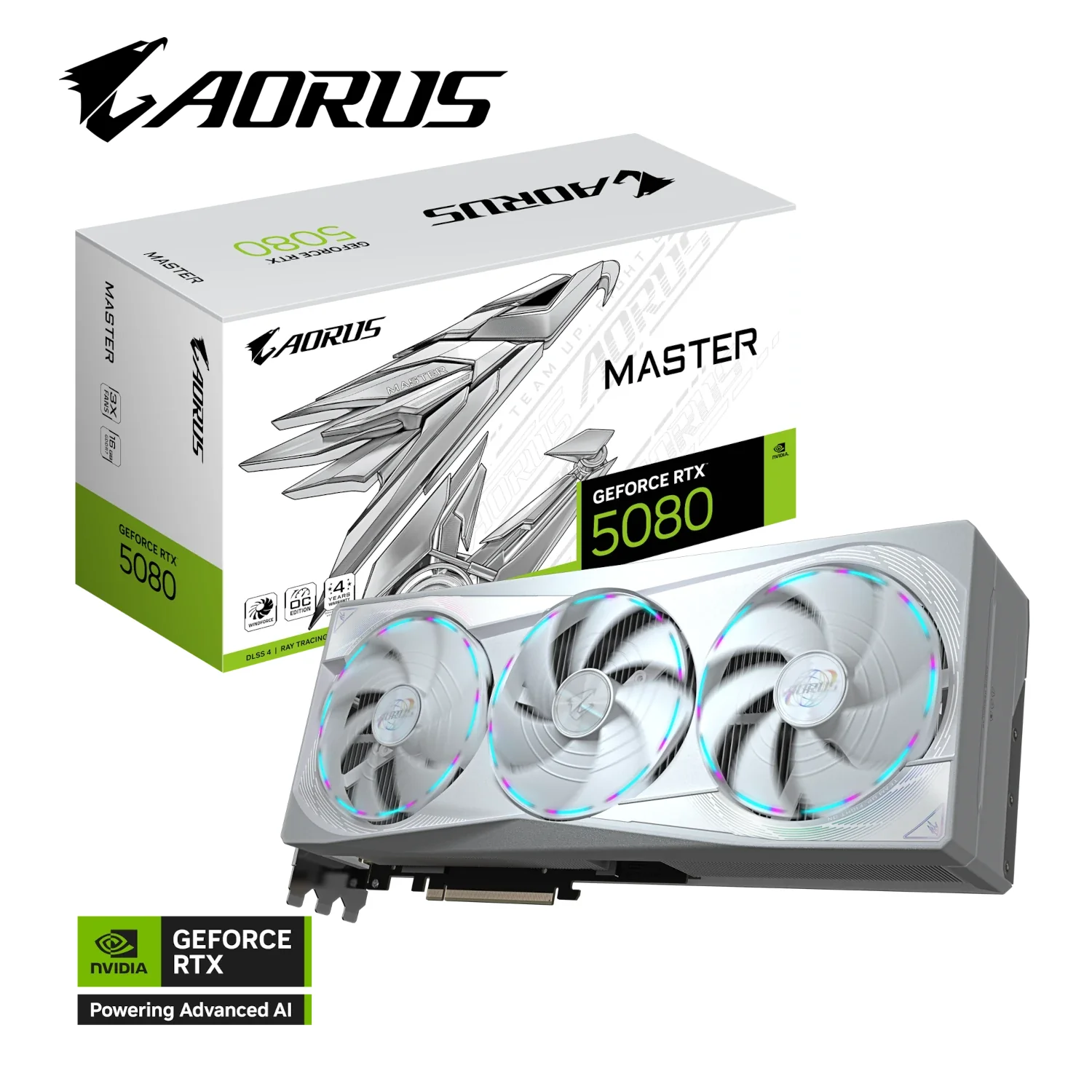 Gigabyte AORUS MASTER ICE GeForce RTX 5080 16 GB
