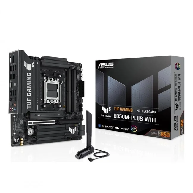 Asus TUF GAMING B850M-PLUS WIFI Micro ATX AM5 Motherboard